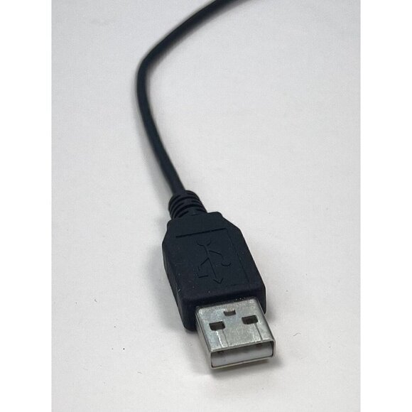 LOGITECH Black Wired USB HEADSET Double Ear Piece Volume Control Model A-00064 - Picture 6 of 6